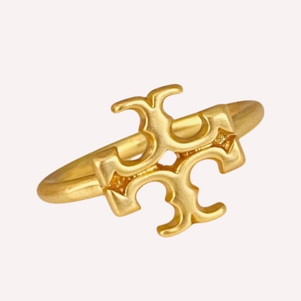 TORY BURCH Delicate Logo KIRA Ring 7